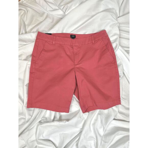 Re-Imagined by J Crew Classic Twill Chino Shorts Salmon 14 - Picture 4 of 14